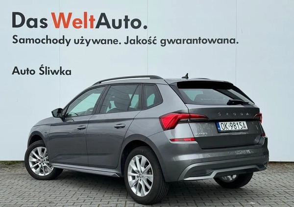 Skoda Kamiq cena 99900 przebieg: 29449, rok produkcji 2022 z Czeladź małe 254